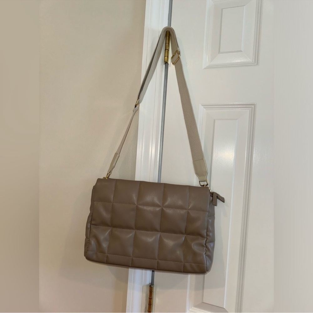 Summer & Rose Super Soft Quilted Vegan Leather Bag